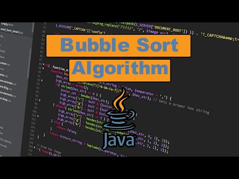 How to Code Bubble Sort in Java