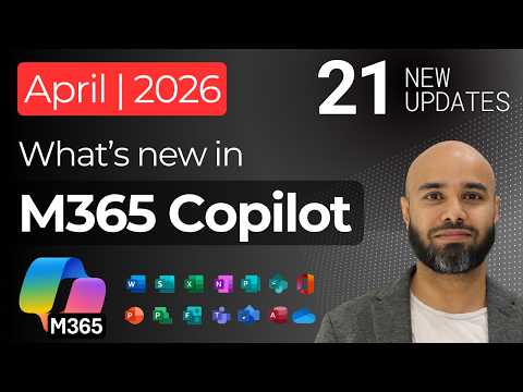 What's New in Microsoft 365 Copilot – April 2026 | 21 Updates You Need to Know