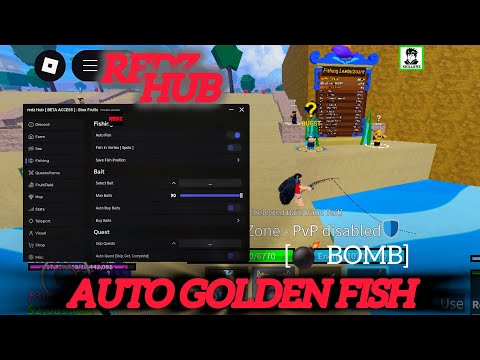 [ 🎈Event] BLOX FRUIT 🔥- New Script Auto Golden fish + Aimbot skill
