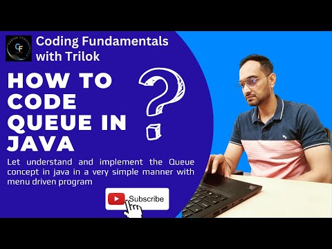 Simplest implementation of Queue with Java || Code Queue with Java