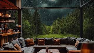 Jazz and Rain Sounds to Create a Cozy Coffee Shop Vibe for Relaxing and Focus