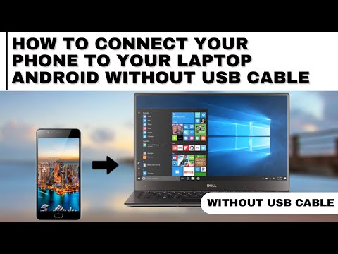 NEW: How To Connect Your Phone To Your Laptop Android Without USB Cable || NO USB NEEDED || 100%