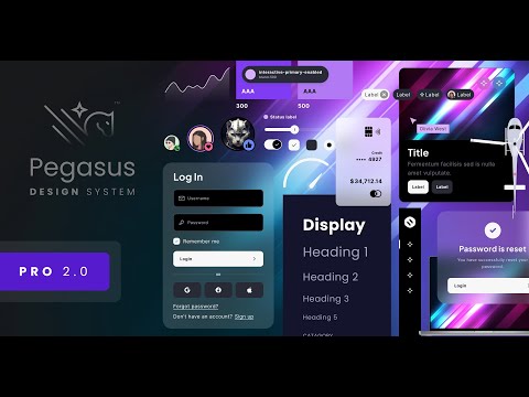 Pegasus 2 The last Design System you will ever need for Figma