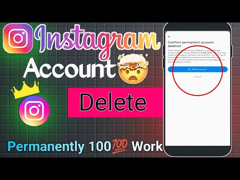 Instagram Account Kaise Delete Karein | Instagram Account Permanently Delete Kaise Karein | 2025