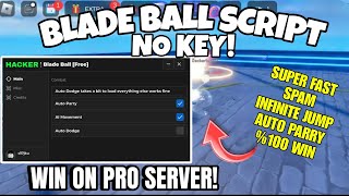 Blade Ball Script Mobile No Key AUTO PARRY | SUPER FAST SPAM | Blade Ball Auto Parry Script