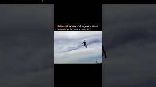 Spidermans Most Iconic Stunts Performed By Robots #shorts #viralshorts #robotics