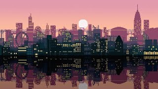Music for Productivity and Focus (+ Animated #16bit Background Visuals)