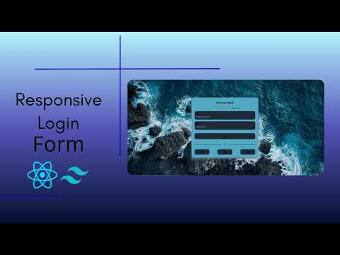 Build a Login UI in React + Tailwind CSS + React Icons – Beginner Friendly