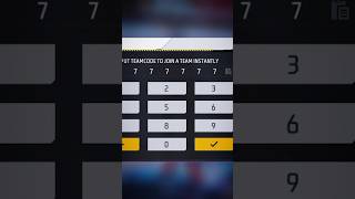 😱The magic team code #freefire #gaming #shorts