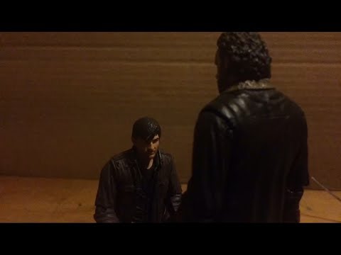 The Walking Dead Gareth Death Scene (stop motion)