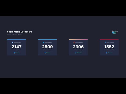 How to make DarkMode Hight Effect with HTML, CSS & JAVASCRIPT | Citrine Academy