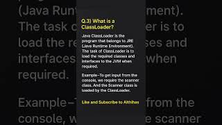 Top Core Java Interview Questions & Answers |  #java #javainterview #job #programming  #codingshorts