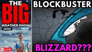 🔴 LIVE: Blockbuster BLIZZARD Storm Threat | The BIG Weather Show