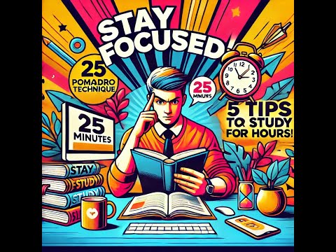 Mastering Focus: How to Study for Hours Without Getting Distracted!