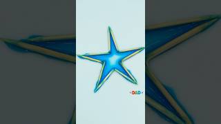 Toothpick Stars Science Experiment for Christmas #coolscience