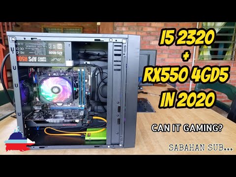 Gaming pakai i5 2320 + Radeon Pulse RX550 4g... Sabahan Sub