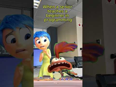😂 Senior Teaches Beginner: Programming Gone Wrong! 💻 #DevHumor