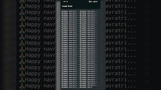 Happy Navratri 💐🙏 coding#trending. #coding #video...#