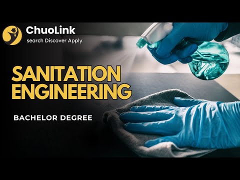 What is sanitation engineering? (Bachelor)