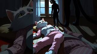 They Hurt This Kitten… Now Watch What Happens🦸‍♀️#cat #animation #fyp