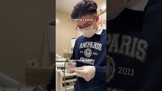 9.5/10 can recommend🤨 #dentist #pov #myboyfriend