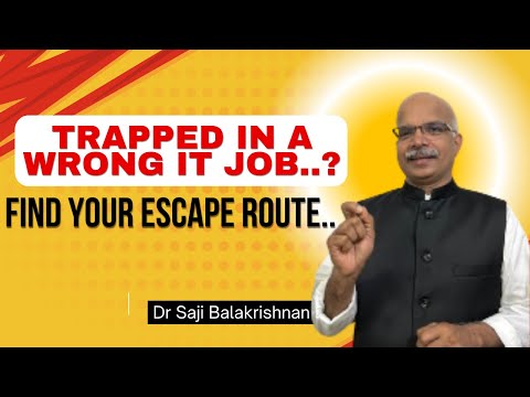 Trapped in a Wrong IT Job? Find Your Escape Route.. #itjobs #careerchange #jobsatisfaction
