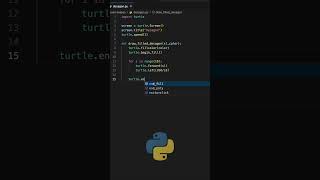 Progamming with ASMR GURU || Decagon with  Python || #shorts #programming #asmr #asmrprogramming