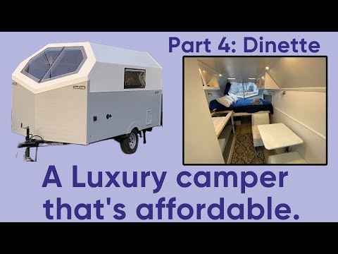 A light luxurious camper that's affordable: An Omnibus with a side dinette so the bed can stay down.