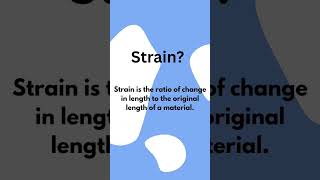 what is strain? #EngineeringLife #MechanicalMind #EngineeringHacks #EngineerQuotes #TechInspiration