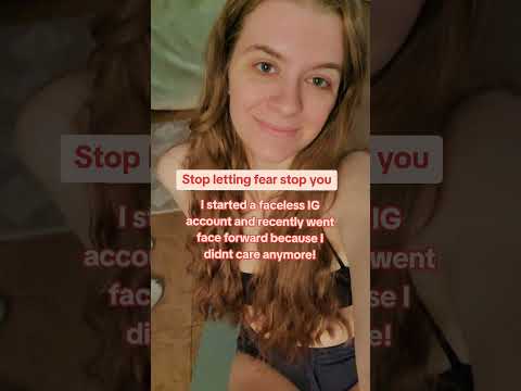 #fearless #digitalmarketingjourney #instagramstory Started my IG account as a Faceless account!