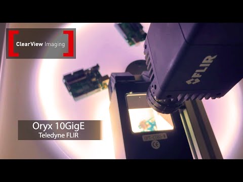 Quality Inspection with Teledyne FLIR's Oryx 10GigE & Matrox DA X