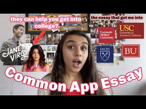 READING the COMMON APP ESSAY THAT GOT ME INTO USC, EMORY ++ 2020! + Tips & Advice