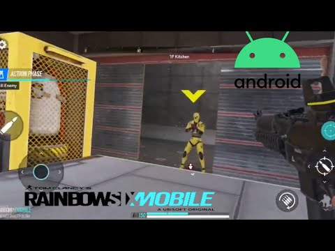 Rainbow six Mobile Tutorial gameplay on Android 