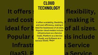 cloud technology