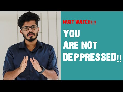 YOU ARE NOT DEPRESSED, STOP IT! Malayalam Motivational Video | EntertainmentDaily