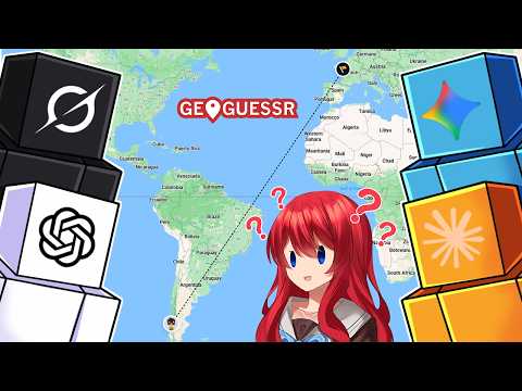 AIs Play GeoGuessr