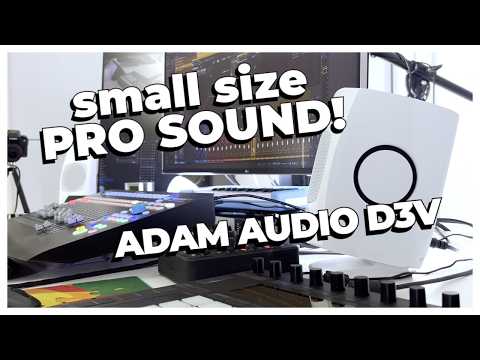 ADAM Audio D3V – Compact Monitors with a Professional Sound