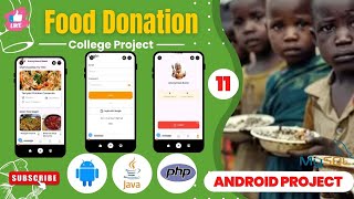 food donation app project with source code waste food management and donation app project