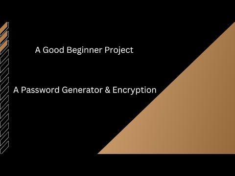 A simple password generator in Python.