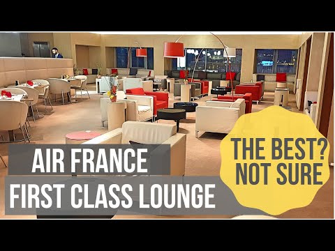 Air France First Class Lounge - Salon La Premiere Lounge Paris