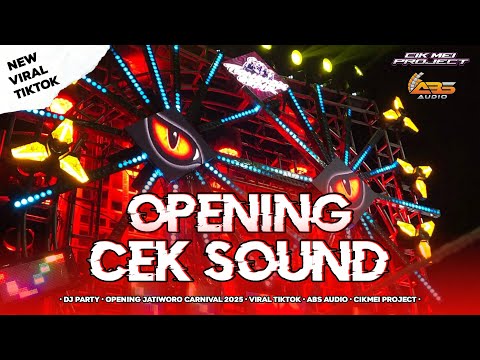 DJ CEK SOUND PARTY ABS AUDIO JOMBANG JATIROWO CARNIVAL 2025 ‼️ CIK MEI PROJECT