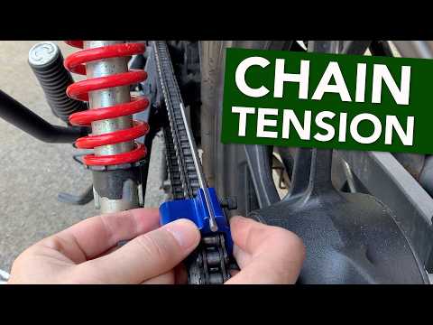 Check and Adjust Chain Tension on Honda CB125F
