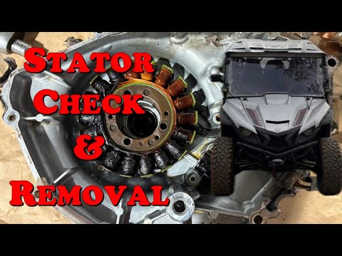 SXS UTV Stator Check & Removal | Yamaha Wolverine 850