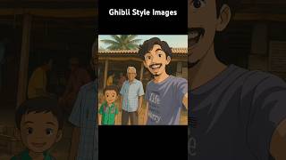 How to Create Ghibli Style Images for Free 🤯🤯 Studio Ghibli l Chatgpt #shorts