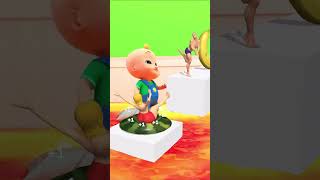 Babyfinn lava With Squeezy Girl Jump Android/PC Gameplay#fun#shorts#gameplay#mobilegame