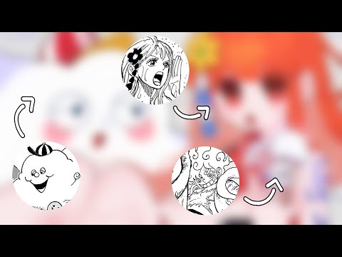 Illustrating Nika & Nami & Zeus | One Piece SPEEDPAINT | LuNami Zine