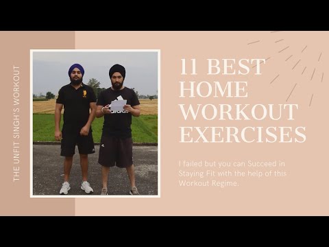 VLOG 17: Workout FAILURE | The true UNFIT SINGH | My Beginner Body Weight Workout for Lockdown