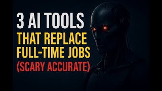 3 AI Tools That Replace Full-Time Jobs (Scary Accurate) #aiandjobs #automation2025