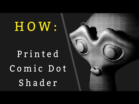 Blender Tutorial - Comic Dot Shader