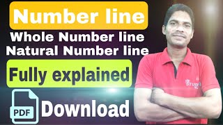 Number line | Natural Number line | Whole Number line | Rational Number line | Study4U | FullConcept